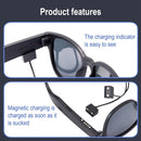 Original Xiaomi Youpin ZENPH ZF01 Smart Bluetooth Audio Sunglasses + Anti Blue-ray Lens(Black)