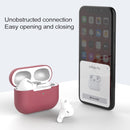 For AirPods Pro Silicone Wireless Earphone Protective Case Cover without Buckle(Green)