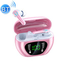 M29 Intelligent Noise Reduction Gaming Bluetooth Earphone with Digital Display Charging Box, Support HD Call & Siri & Power Bank (Pink)