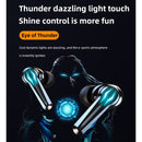 M29 Intelligent Noise Reduction Gaming Bluetooth Earphone with Digital Display Charging Box, Support HD Call & Siri & Power Bank (Pink)