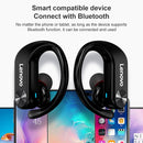 Original Lenovo LivePods LP7 IPX5 Waterproof Ear-mounted Bluetooth Earphone with Magnetic Charging Box & LED Battery Display, Support for Calls & Automatic Pairing(White)