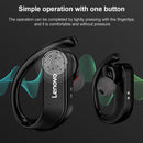 Original Lenovo LivePods LP7 IPX5 Waterproof Ear-mounted Bluetooth Earphone with Magnetic Charging Box & LED Battery Display, Support for Calls & Automatic Pairing(White)