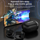 Original Lenovo LivePods LP7 IPX5 Waterproof Ear-mounted Bluetooth Earphone with Magnetic Charging Box & LED Battery Display, Support for Calls & Automatic Pairing(White)