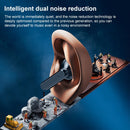 V9 Mirror Noodle Wireless Bluetooth Earphone with Charging Compartment (Black)