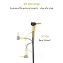 ZS0170 Headphone Audio Cable for SteelSeries Arctis 3 5 7 Pro (Black)