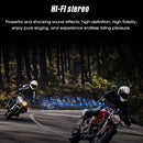 HY-1001 Bluetooth 5.0 Motorcycle Helmet Headset 800M 2 Riders Intercom Headset