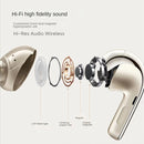 Original Xiaomi Buds 4 Pro 48dB Noise Cancelling Bone Sensor Wireless Earphone(Black)