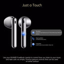 Huawei FreeBuds Lipstick ANC Wireless Bluetooth Earphone with Charging Box, Support Pop-up Window Pairing(Silver)