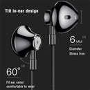 Original Lenovo HF140 High Sound Quality Noise Cancelling In-Ear Wired Control Earphone(Black)