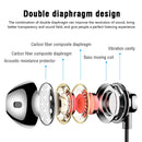 Original Lenovo HF140 High Sound Quality Noise Cancelling In-Ear Wired Control Earphone(Black)