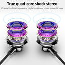 Original Lenovo HF140 High Sound Quality Noise Cancelling In-Ear Wired Control Earphone(Black)