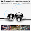 Original Lenovo HF140 High Sound Quality Noise Cancelling In-Ear Wired Control Earphone(Black)