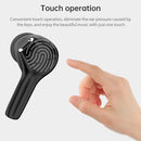 Original Lenovo HT06 TWS Wireless Stereo Touch Bluetooth Earphone with Charging Box, Support HD Call & IOS Battery Display(Black)