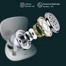 Original Lenovo HT06 TWS Wireless Stereo Touch Bluetooth Earphone with Charging Box, Support HD Call & IOS Battery Display(Black)