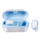 DT-6 IPX Waterproof Bluetooth 5.0 Wireless Bluetooth Earphone with 400mAh Magnetic Charging Box, Support Call(Blue)