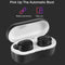 DT-6 IPX Waterproof Bluetooth 5.0 Wireless Bluetooth Earphone with 400mAh Magnetic Charging Box, Support Call(Blue)