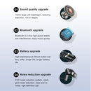 Langsdom T26 Bluetooth 5.0 Wireless Bluetooth Earphone with Charging Box, Supports HD Calls & Siri & IOS System Battery Prompt