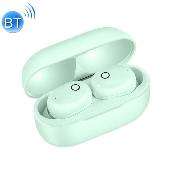 DT-17 Wireless Two Ear Bluetooth Headset Supports Touch & Smart Magnetic Charging & Power On Automatic Pairing(Green)
