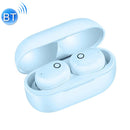 DT-17 Wireless Two Ear Bluetooth Headset Supports Touch & Smart Magnetic Charging & Power On Automatic Pairing(Blue)