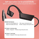 K08 Bluetooth 5.0 Waterproof Bone Conduction Sport Bluetooth Earphone (Black)