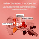K08 Bluetooth 5.0 Waterproof Bone Conduction Sport Bluetooth Earphone (Black)