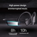 K08 Bluetooth 5.0 Waterproof Bone Conduction Sport Bluetooth Earphone (Black)