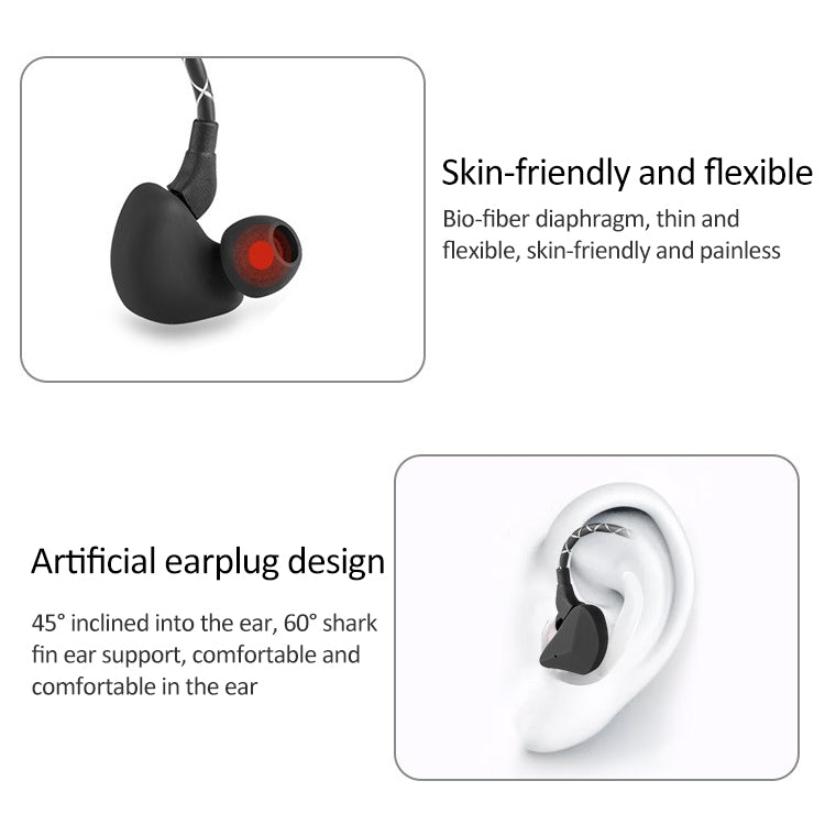M12 In-ear Retractable Wireless Sports Bluetooth Headset for Apple Headset(Black)