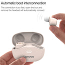 Original Lenovo X18 IPX4 Waterproof Bluetooth 5.0 Touch Wireless Bluetooth Earphone with Charging Box, Support Call & Siri (White)