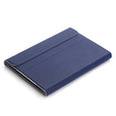 A05B Bluetooth 3.0 Ultra-thin ABS Detachable Bluetooth Keyboard Leather Tablet Case for iPad mini 5 / 4 / 3 / 2, with Holder(Dark Blue)