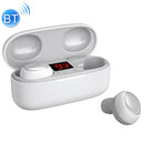 WK V5 TWS 9D Stereo Sound Effects Bluetooth 5.0 Touch Wireless Bluetooth Earphone with LED Power Display & Charging Box, Support Calls(White)
