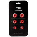 TRN Earphone Silicone Memory Foam Earplug(Red)