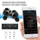 BTH-A6 Wireless Bluetooth 5.0 Earphone with Magnetic Charging Box (Black)