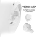 BTH-A6 Wireless Bluetooth 5.0 Earphone with Magnetic Charging Box (White)