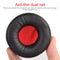 1 Pair Leather Sponge Protective Case for Jabra MOVE Headphone(Black)