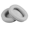 1 Pair Leather Sponge Protective Case for Steelseries Arctis 3 Pro / Ice 5 / Ice 7 Headphone (Grey)