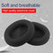 1 Pair Leather Sponge Protective Case for Steelseries Arctis 3 Pro / Ice 5 / Ice 7 Headphone (Brown)