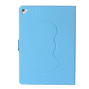 For iPad Air / iPad Air 2 / iPad Pro 9.7 / iPad 9.7 (2018) & iPad 9.7 (2017) Elasticity Leather Horizontal Flip Leather Case with Holder & Sleep / Wake-up Function(Blue)