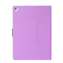 For iPad Air / iPad Air 2 / iPad Pro 9.7 / iPad 9.7 (2018) & iPad 9.7 (2017) Elasticity Leather Horizontal Flip Leather Case with Holder & Sleep / Wake-up Function(Purple)