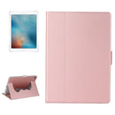 For iPad Air / iPad Air 2 / iPad Pro 9.7 / iPad 9.7 (2018) & iPad 9.7 (2017) Elasticity Leather Horizontal Flip Leather Case with Holder & Sleep / Wake-up Function(Rose Gold)