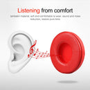 1 Pair Leather Headphone Protective Case for Beats Solo2.0 / Solo3.0, Wireless Version (White)