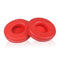 1 Pair Leather Headphone Protective Case for Beats Solo2.0 / Solo3.0, Wired Version (Red)