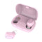 L21 9D Sound Effect Bluetooth 5.0 Wireless Bluetooth Earphone with Charging Box, Support for HD Calls (Pink)