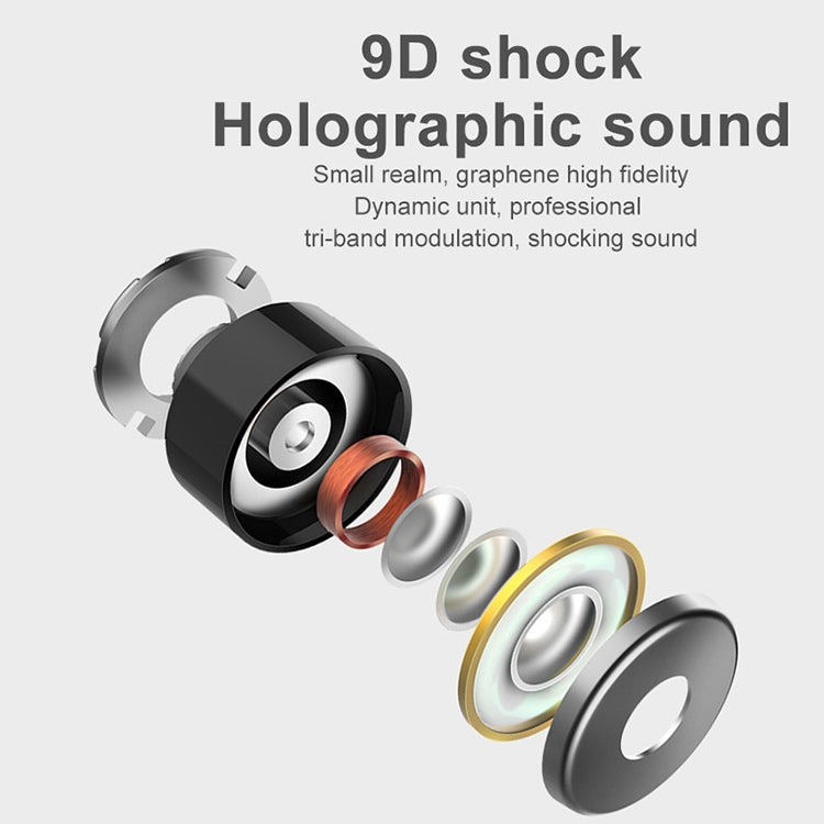 L21 9D Sound Effect Bluetooth 5.0 Wireless Bluetooth Earphone with Charging Box, Support for HD Calls (Pink)