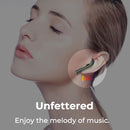 J18 Bluetooth 5.0 TWS Wireless Binaural Bluetooth Earphone with Charging Box(Rose Gold)