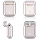 J18 Bluetooth 5.0 TWS Wireless Binaural Bluetooth Earphone with Charging Box(Rose Gold)