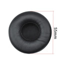 2 PCS For AKG K430 / K420 / K450 / K480 / Q460 Headphone Cushion Sponge Cover Earmuffs Replacement Earpads
