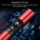 Drawer Type S2 Ear-in TWS Bluetooth V5.0 Wireless Earphones(Red)
