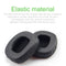 For JBL J88 / J88I / j88A Headphones Leather + Memory Foam Soft Earphone Protective Cover Earmuffs, One Pair (Black)