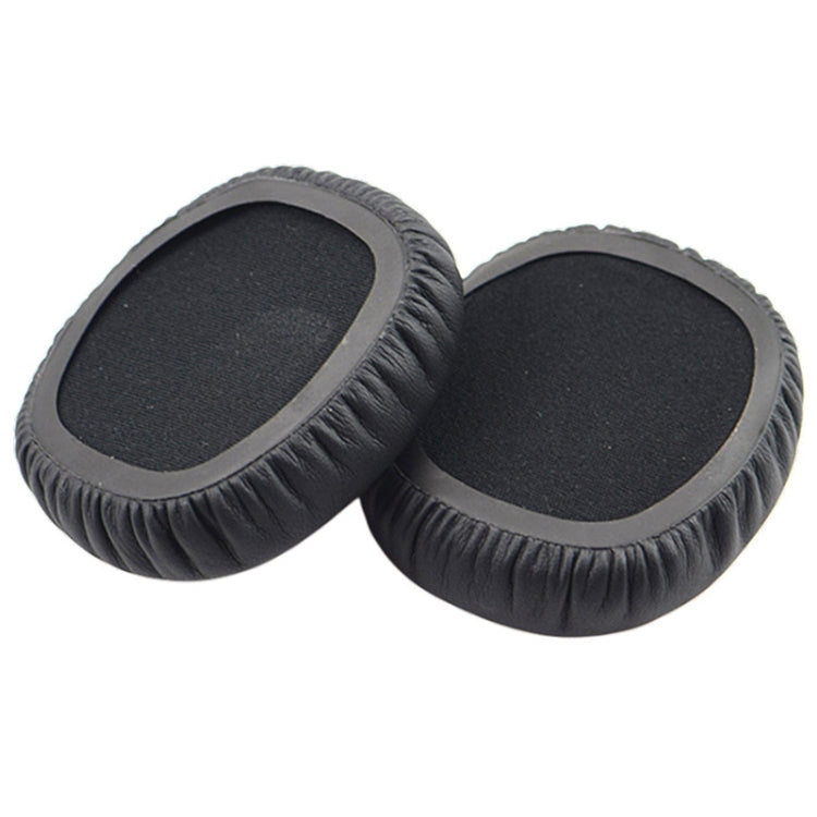 For JBL J55 / J55a / J55i Headphones Imitation Leather + Foam Soft Earphone Protective Cover Earmuffs, One Pair(Black)