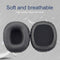 For JBL J55 / J55a / J55i Headphones Imitation Leather + Foam Soft Earphone Protective Cover Earmuffs, One Pair(Black)